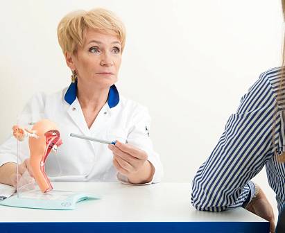 Первичный прием гинеколога со скидкой 17%